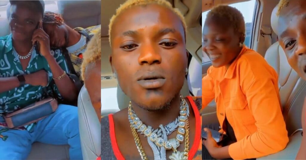 VIDEO: Check Out The Face of The Beautiful Lady Singer Portable Employed As His New PA