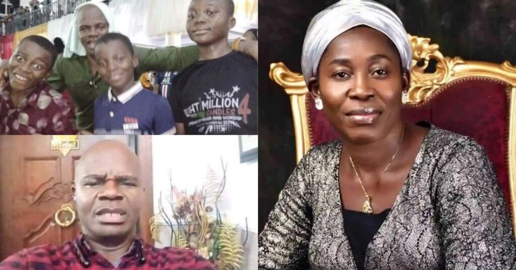 Meet Mr. Peter Nwachukwu, husband of the late Gospel Singer, Sister Osinachi Nwachukwu Who Allegedly Beat Her to Coma and the Lovely Children They have Together