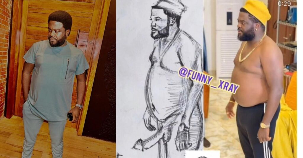 "You are M@d” – Actor Aremu Afolayan React to Artist Who Draw Her N@kedness (Video)