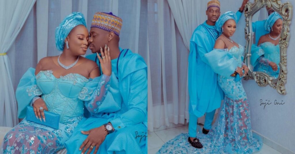 Lateef Adedimeji's Wife Mo-Bimpe Causes A Stir With Loved-up Photos Of Herself With Her Husband