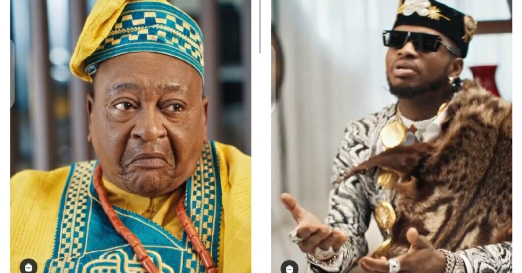 Actor, Yomi Fash And Others React As Tanzanian Artiste, Diamond Features Jide Kosoko In A Video