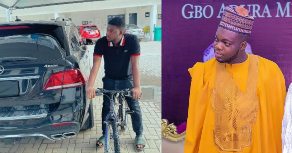 After buying 3 plots of land, Comedian Cute Abiola buys second Benz in one year