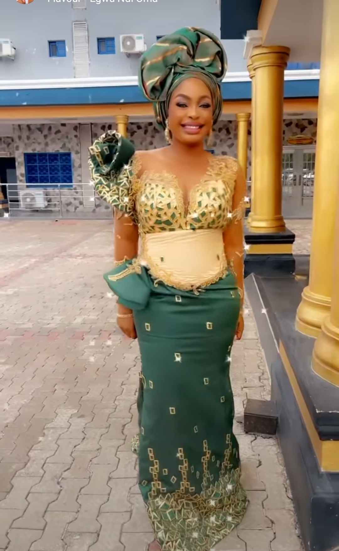 More stunning Asoebi styles from celebrities at Rita Dominic’s traditional marriage