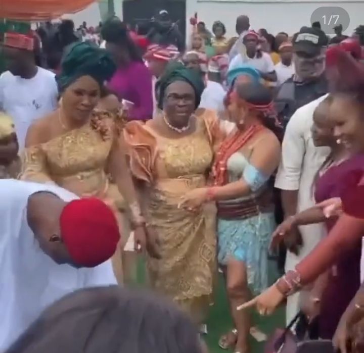 Uche Jombo, Ini Edo, and others dazzle at Rita Dominic’s wedding (Photos)