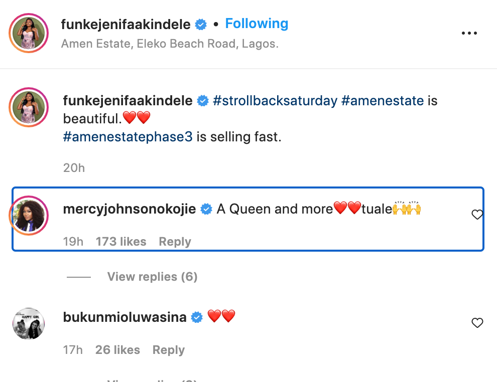 ‘A queen and more’ Actress Mercy Johnson praises Funke Akindele as she completely ignores her husband’s drama with his babymama and son