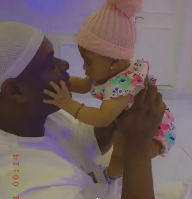 Ooni of Ife celebrates first birthday of daughter with concubine (photos)