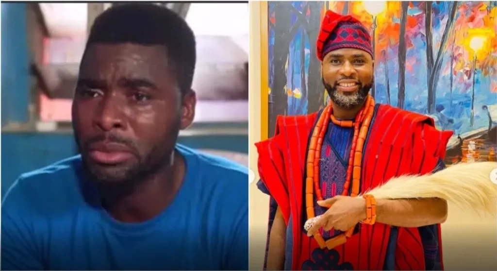 Actor Ibrahim Chatta publicly breaks down in tears, fans react