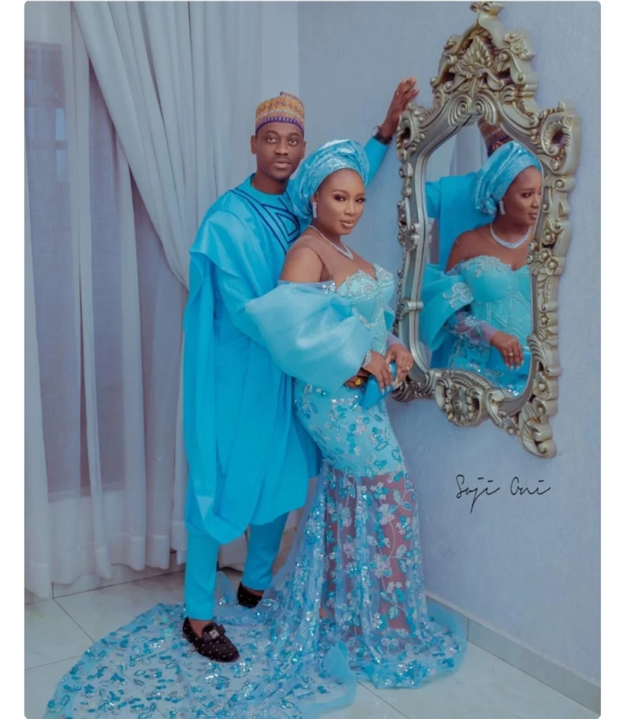 Lateef Adedimeji's Wife Mo-Bimpe Causes A Stir With Loved-up Photos Of Herself With Her Husband