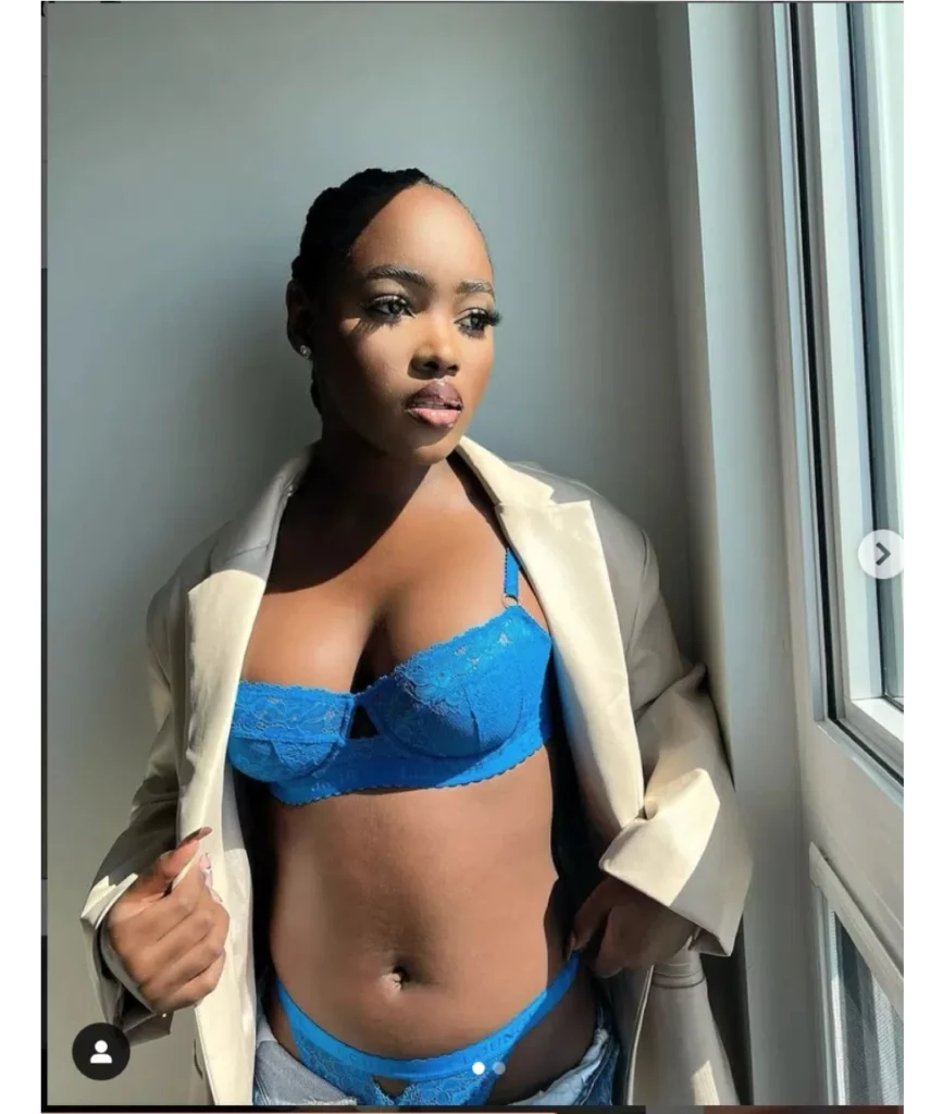 ‘Your pant is torn’ Actress Mercy Aigbe’s daughter Michelle mocked over her sultry outfit ( Photos)