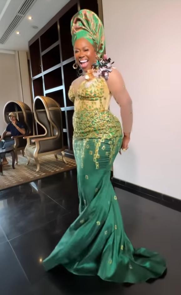 Uche Jombo, Ini Edo, and others dazzle at Rita Dominic’s wedding (Photos)