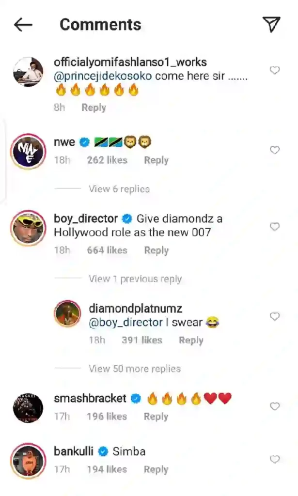 Actor, Yomi Fash And Others React As Tanzanian Artiste, Diamond Features Jide Kosoko In A Video