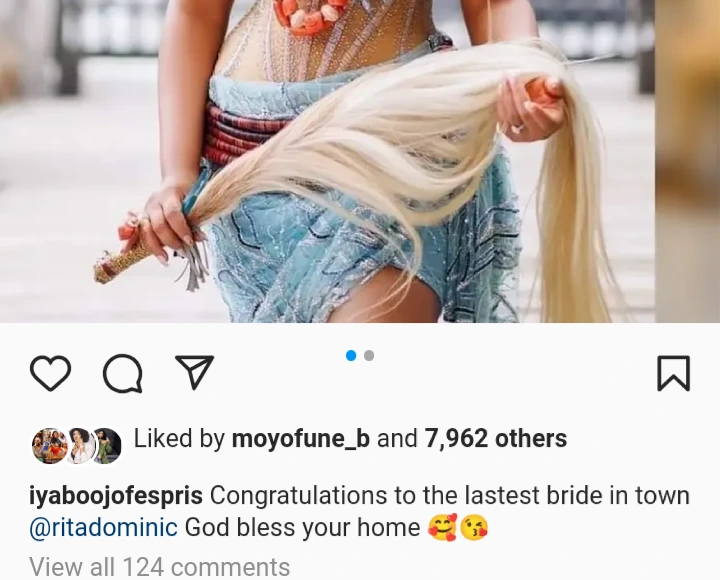 "She Is So Pretty" Fans React As Iyabo Ojo Celebrates Rita Dominic As She Got Engaged (Photos)