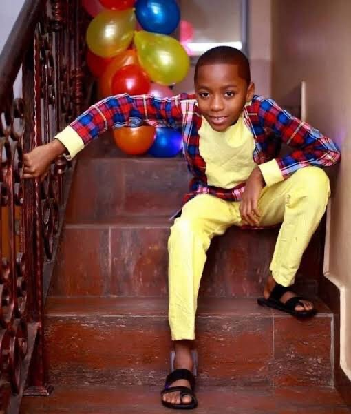 Meet Malik, The First Son of Ibrahim Chatta Whom He had With Olayinka Solomon (Photos)