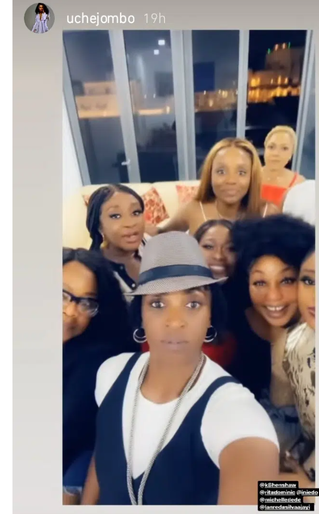 Delay is Not Denial, Congratulations Our Screen Diva” – Actress Ini Edo, Uche Jombo, Kate Henshaw and others storm Imo State for Rita Dominic’s wedding (Video)