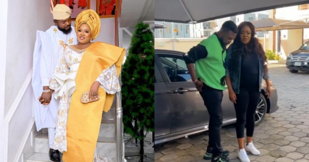 Congratulations, you will deliver safely in Jesus name – Fans shower prayers on Toyin Abraham as she shows off new baby bump