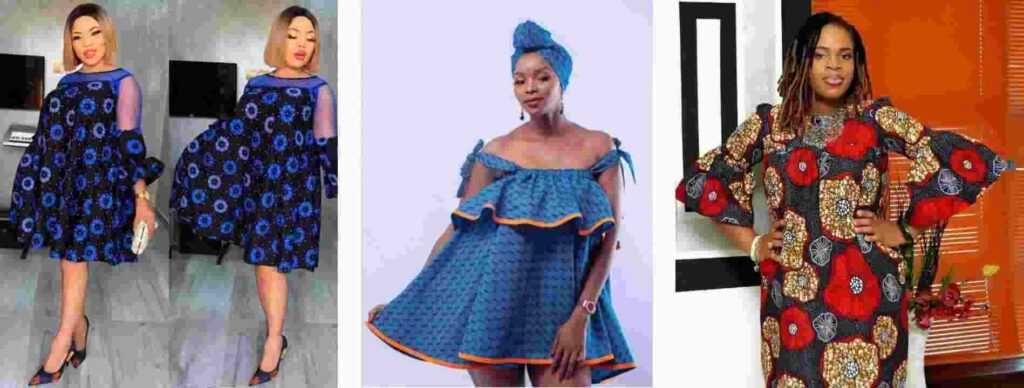 10 Short Ankara Gowns You Can Sew For Maternity in 2022