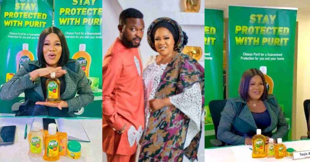 “Congratulations ayomi, More wins” – Actor Kolawole Ajeyemi Celebrates Toyin Abraham as she Signs Another Huge Multi Million Naira Deal (Video)