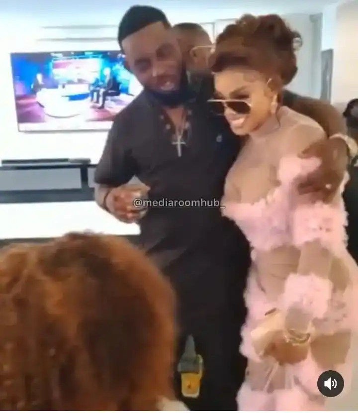 Iyabo Ojo, Toyin Abraham, BBN stars storm Ayo Makun’s child’s dedication party (Photos and Video)