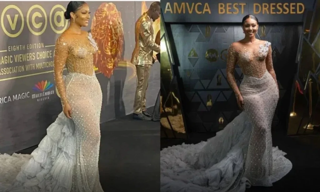 Osas Ighodaro wins Best dressed Female at AMVCA