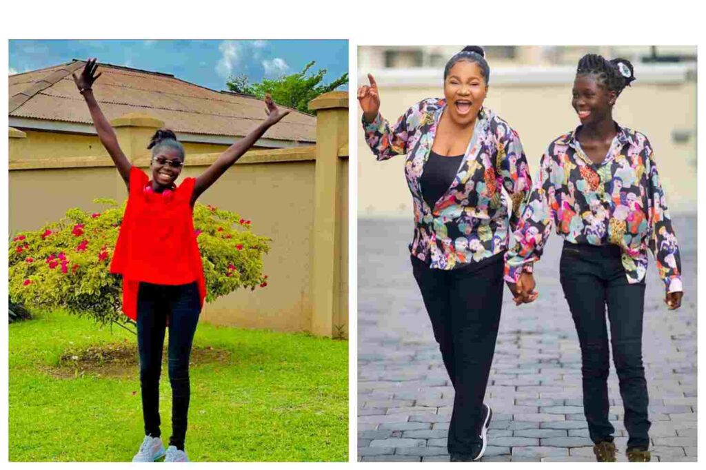 My First Fruit, My Model Daughter – Nollywood Actress, Toyin Abraham Gushes Over Her Step-Daughter (Photo)