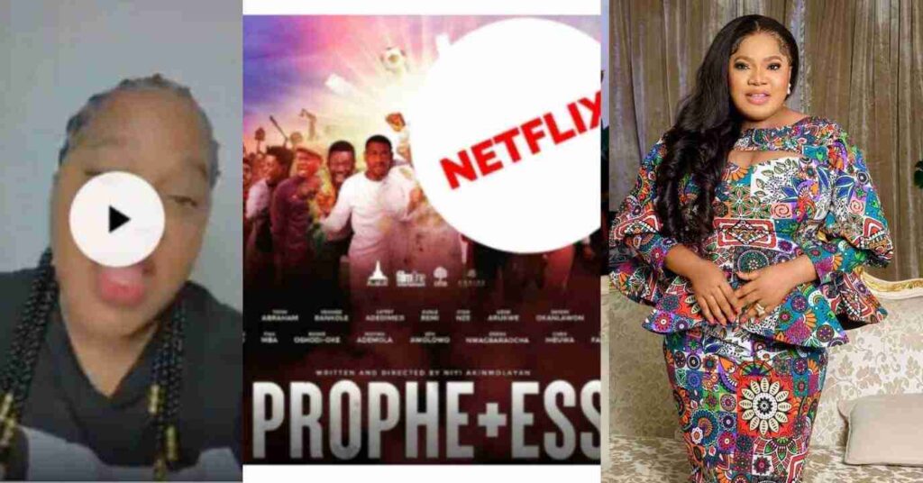 “You Need A Better Script Writer” – Fans Drag Actress Toyin Abraham Over Her New Movie “Prophetess”