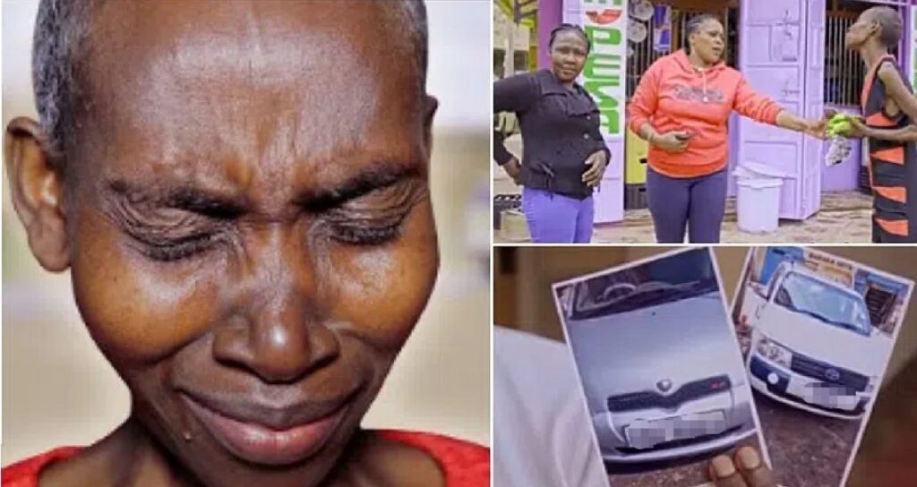I was a very rich woman – Female millionaire who owned houses and expensive cars goes bankrupt, begs in the streets (Video)