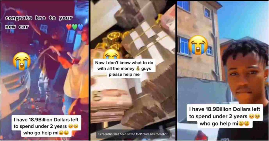 A very popular yah00 boy reveals he has just 2 years left to spend 18.9Billion after he cut a deal with the d£vil (video)