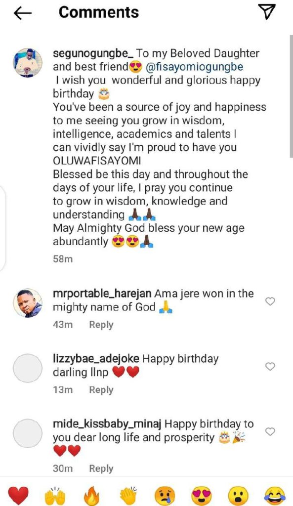 "Happy birthday to my beloved daughter and Best Friends" – Segun Ogungbe Celebrate His Daughter Birthday.