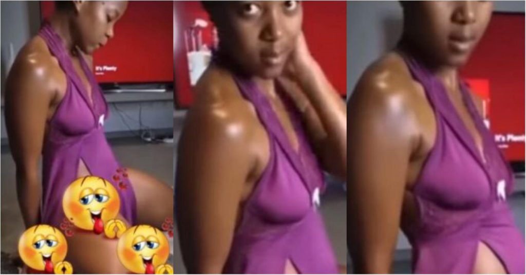 Lady With No Pant#es Causes Confusion On Social Media Showing How She Rides In Bed (watch Video)