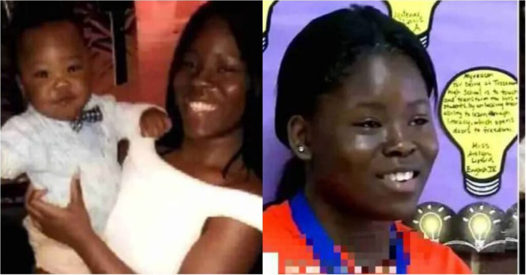 Small Girl who gave birth to a son at Jss1 emerges best graduating student, wins over $1 million scholarship to Study In US university (Video)