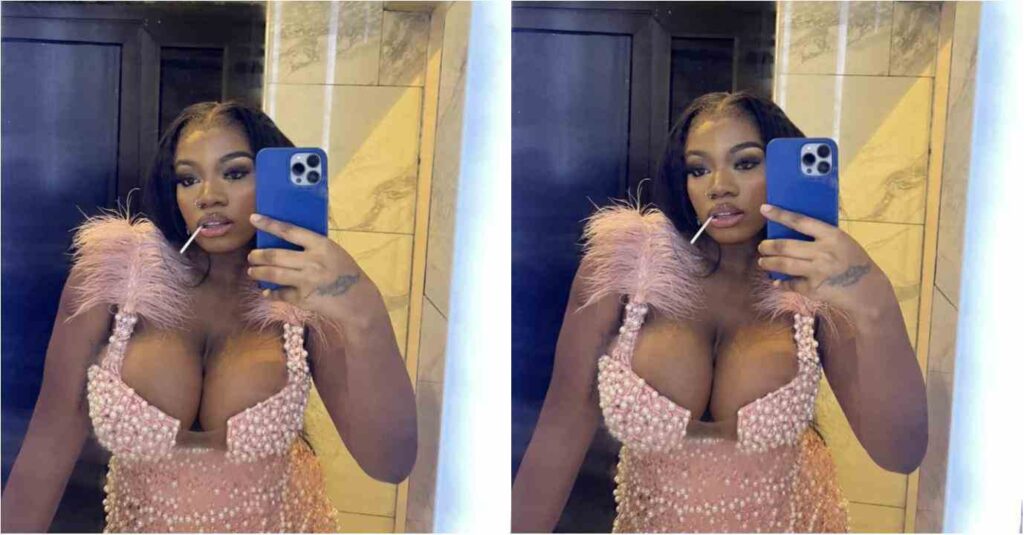 "This Your Front Fit Make Person Leave His Wife" Fans React To Sultry pictures Of Angel Smith