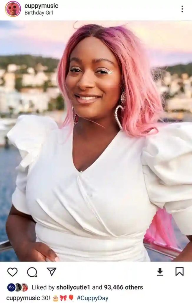 "My Angel" Billionaire Femi Otedola Celebrates His Daughter, DJ Cuppy Birthday Today