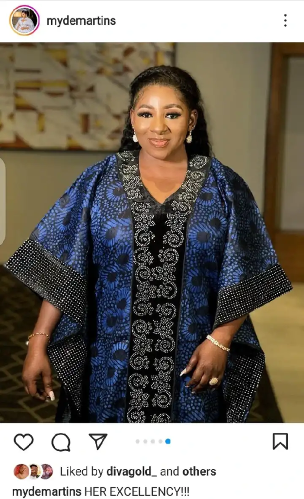 See The Beautiful Native Dress Actress, Mide Martins Rocked That You Ladies Can Wear The Styles (Photos)