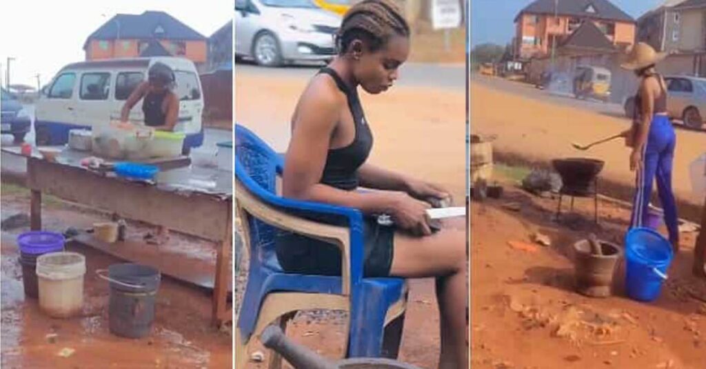 “Its 3 Years Since I Started Frying Akara”: Passionate Youn Lady Celebrates in Viral Video, Video Goes Viral