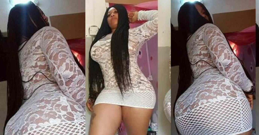 "See As Everywhere They Bushy"– Popular Nigerian Slay Queen Reveal Her Bushy Unclad Pictures in a transparent Dress(video)