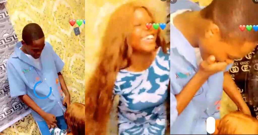 “Parent Need To Train There Children o” —Small Secondary Girl Video Giving Head to Her Male Colleague During Truth or Dare game at a house birthday party. video goes Viral