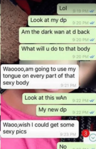 "Fear Ladies ooo"– Man Breaks Down In Tears After checking his Girlfriend’s WhatsApp Chats (See Screenshots)