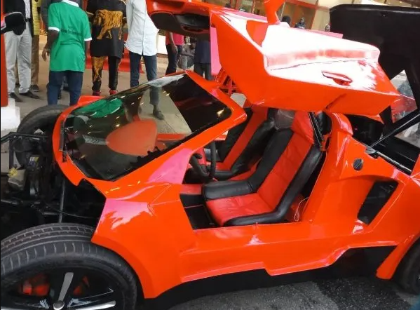 18 years old boy constructs the country’s first locally produced sports car (Photos)