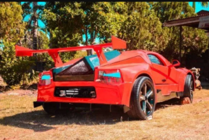 18 years old boy constructs the country’s first locally produced sports car (Photos)