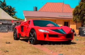 18 years old boy constructs the country’s first locally produced sports car (Photos)