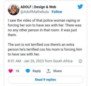 Things Are Happening in This World – Policewoman arrested after recording herself as she forced 12-year-old son to have Inmate with her (video)