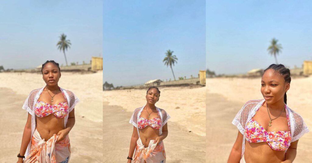 Teen Actress, Angel Unigwe Stir Reaction On Social Media As She Shares Beautiful Photos At The Beach [Watch]