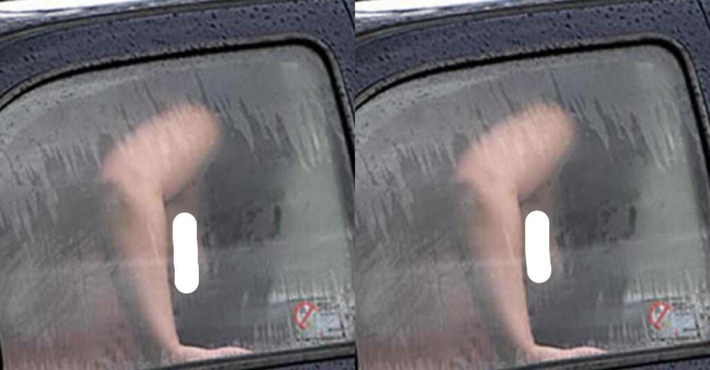 "Why Risking Your Life Because Of 5Minute Enjoyment"– Shmeless Couple Caught Having S*x While Driving on Highway (Video)