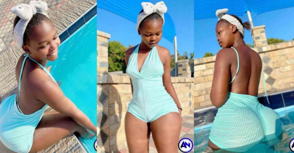 "Her Thing To Too Wide" – 14 Years Old Ladies Make Man Scream Hard As She Flaunt Her Heavy Backside (Video)