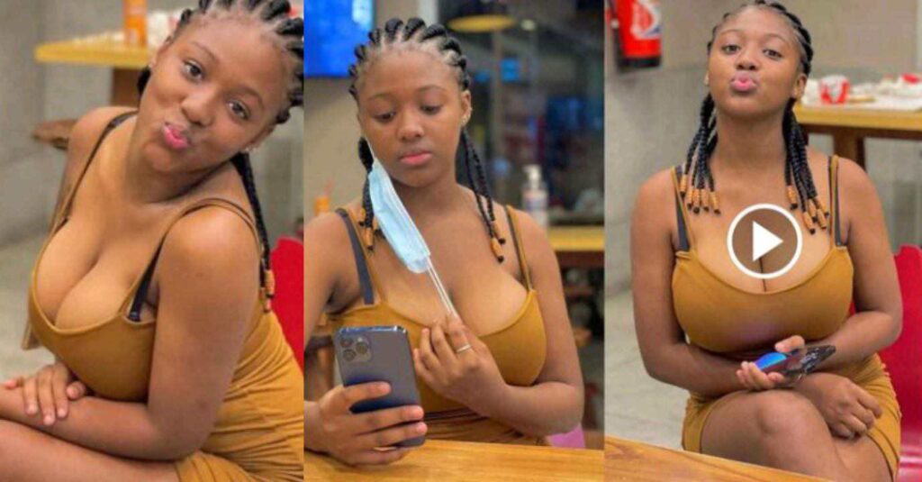 "Just Surprised to See this fine girl Kpekus outside” – A lady Stir Reaction As She mistakenly flash her Puna while dancing to a tiktok challenge (video)