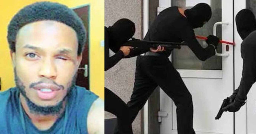 "Doesn’t Regret Defending His Family"– Man Loses Eye While Fighting Armed Robbers.