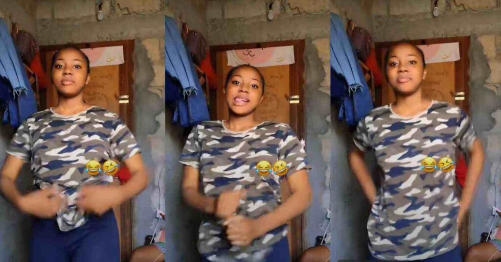 Beautiful Lady Dances Inside Room Without Cement Wall Plaster, Shows No Shame, Video Stirs Reactions (Video)