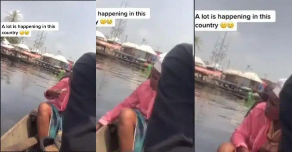 “This Is Sad” — Woman Eating Bread With Water From River Stirs Reactions (Video)