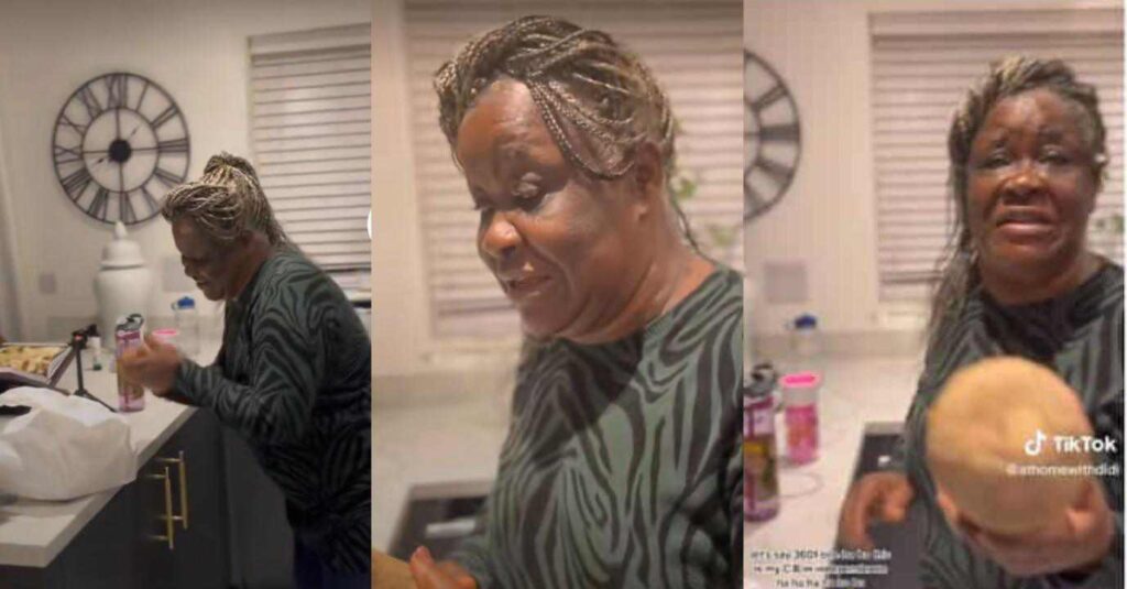 "Mama is Killing Me": Grand Mum's React after Daughter Showed Her N7k Yam in UK Causes a Stir, Video Goes Viral