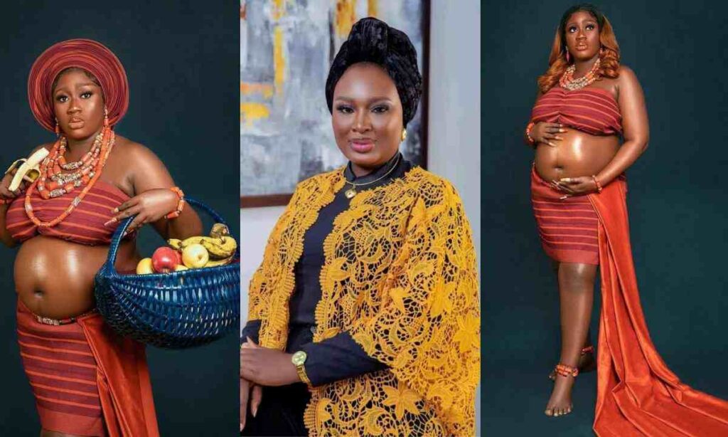 “Your own too is on the way By God’s Grace” – Fans Prays for Actress Mo Bimpe as She Wishes Her Colleague actress, Adekemi Taofeek Who welcomes her first child